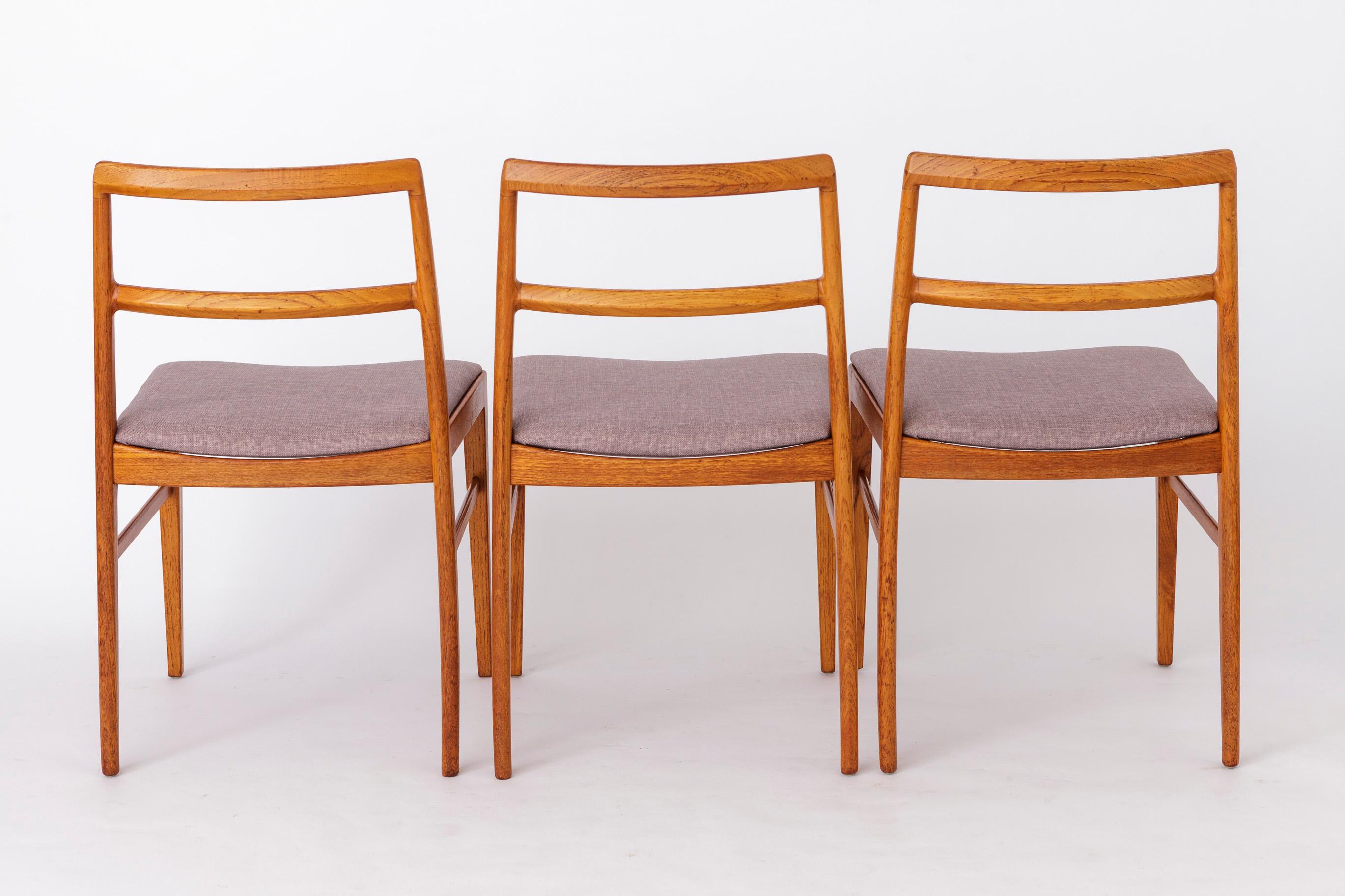 3x Arne Vodder Mod. 430, anni '60, di Sibast Mobler, Danimarca In condizioni buone in vendita a Hannover, DE
