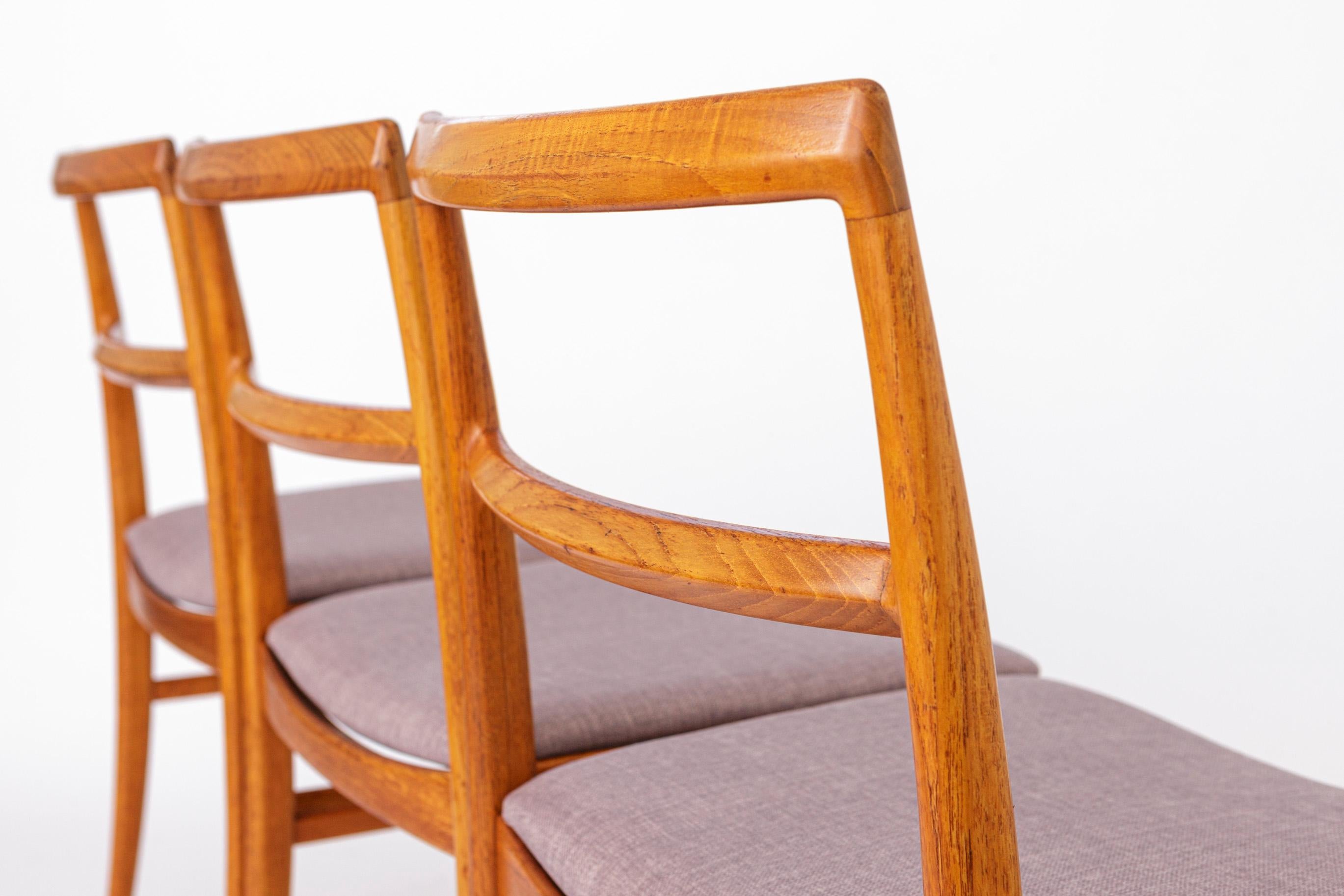 Teak 3x Arne Vodder Mod. 430, anni '60, di Sibast Mobler, Danimarca in vendita