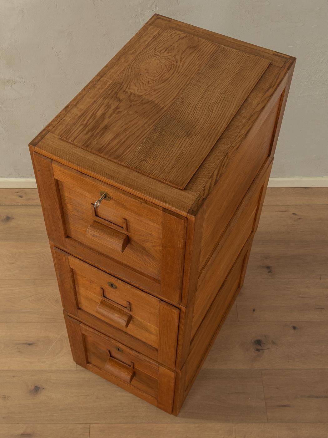 3x File Cabinets, 1920s For Sale 2