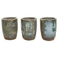 Antique 3x Foundry Smelting Pots