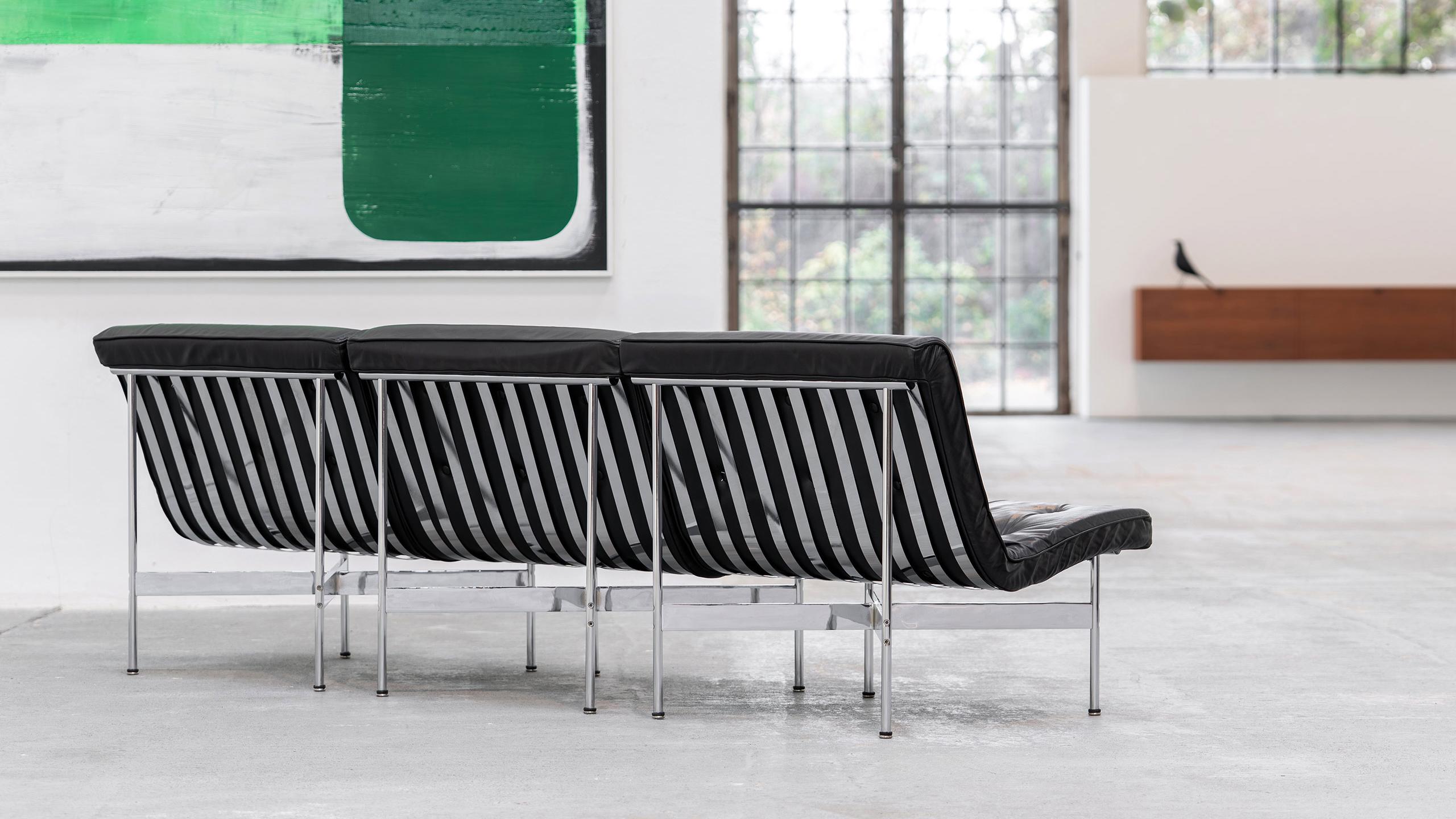 3x New York Lounge Chair von Katavolos, Littell, + Kelley für Laverne, 1953 USA (Handgefertigt) im Angebot