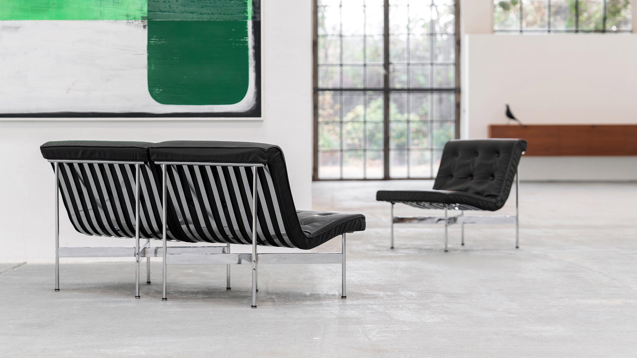 3x New York Lounge Chair von Katavolos, Littell, + Kelley für Laverne, 1953 USA (Mitte des 20. Jahrhunderts) im Angebot