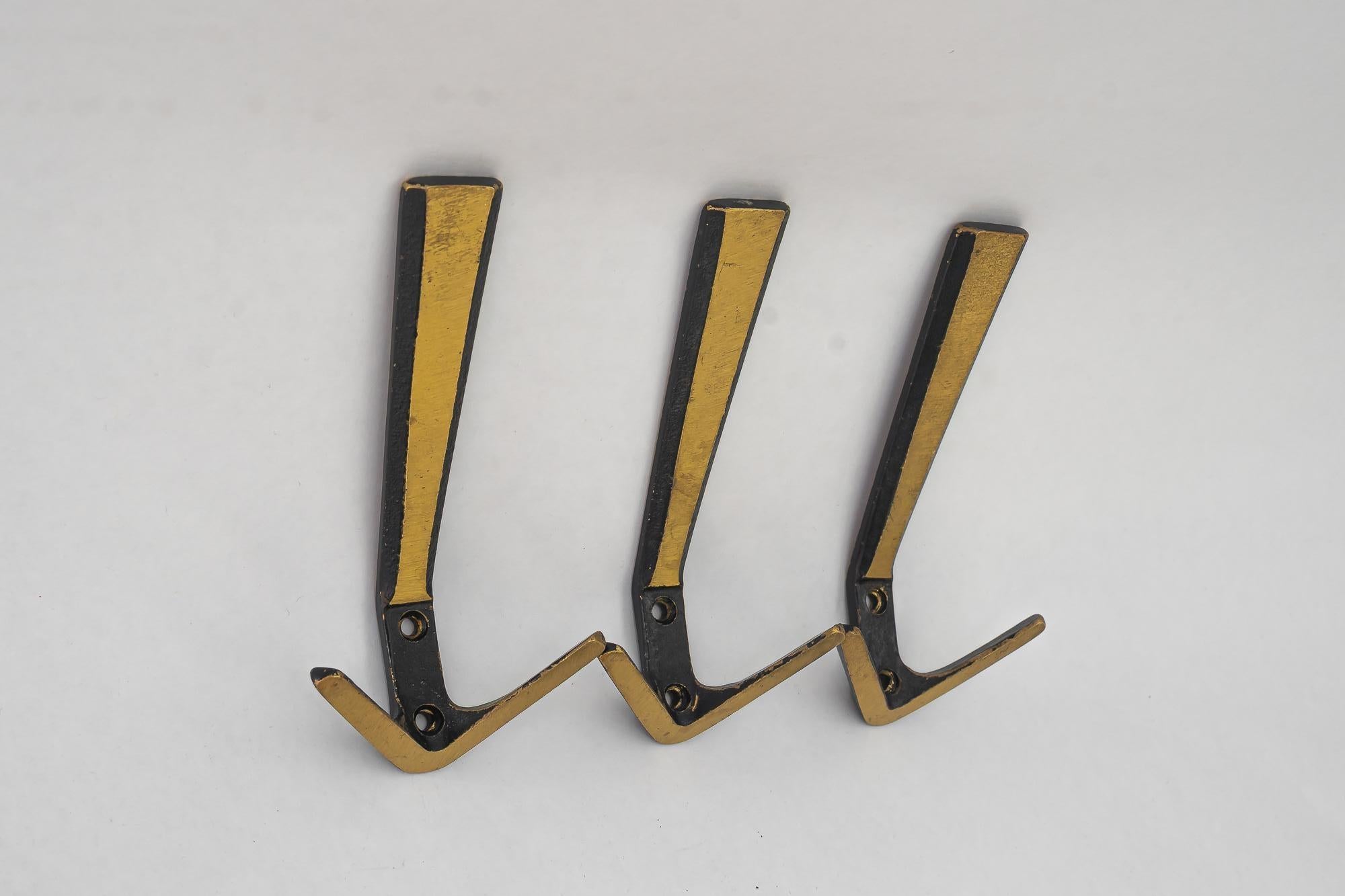 3x Ganchos de pared de Herta Baller, hacia los años 50 Moderno de mediados de siglo en venta