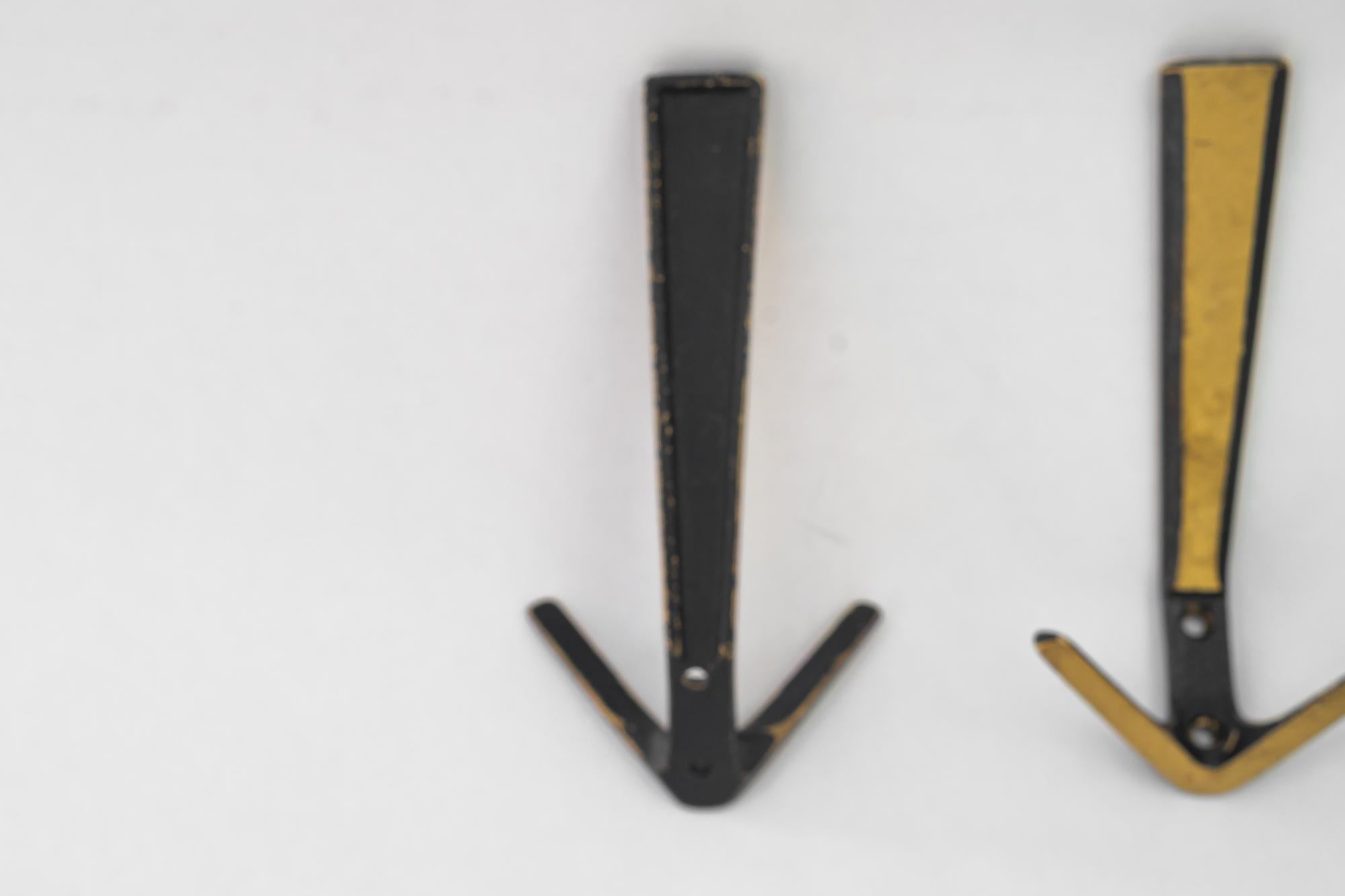 3x Ganchos de pared de Herta Baller, hacia los años 50 en Bueno estado para la venta en Wien, AT