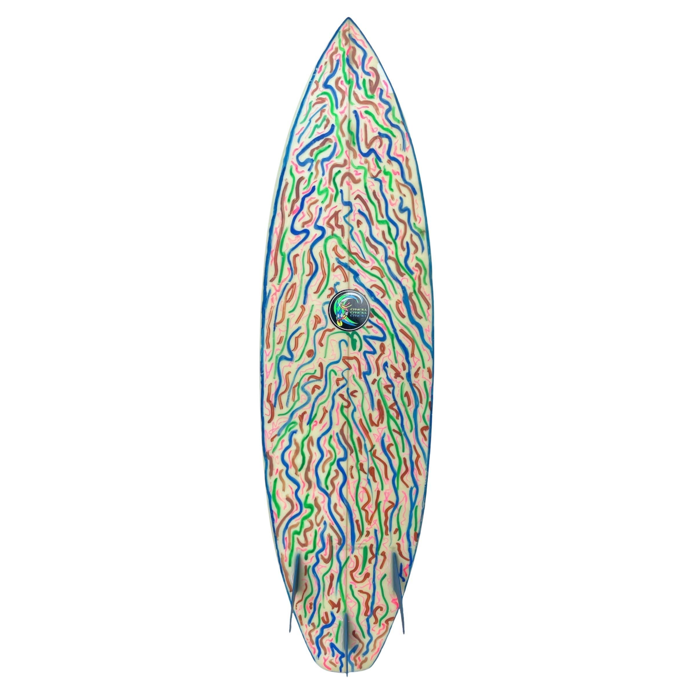 3X World Champion Joel Tudor’s personal surfboard by Stu Kenson