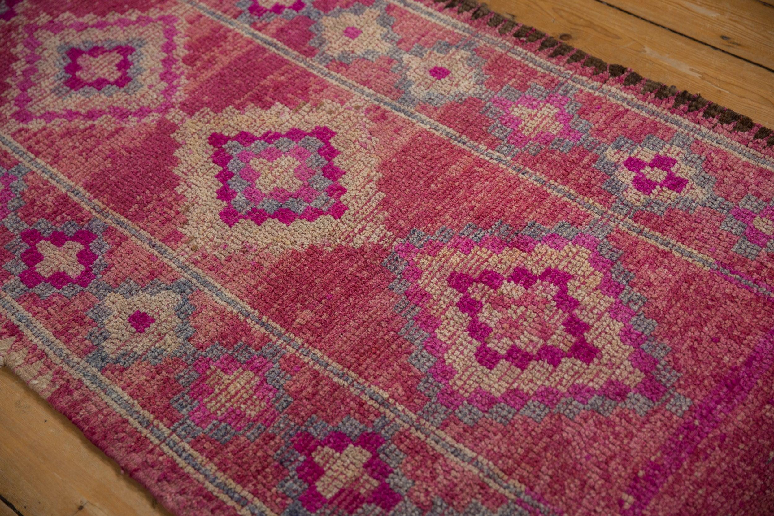 Annodato a mano Tappeto Kurd Vintage Distressed Runner in vendita