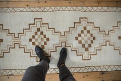 Vintage Distressed Kars Rug Runner