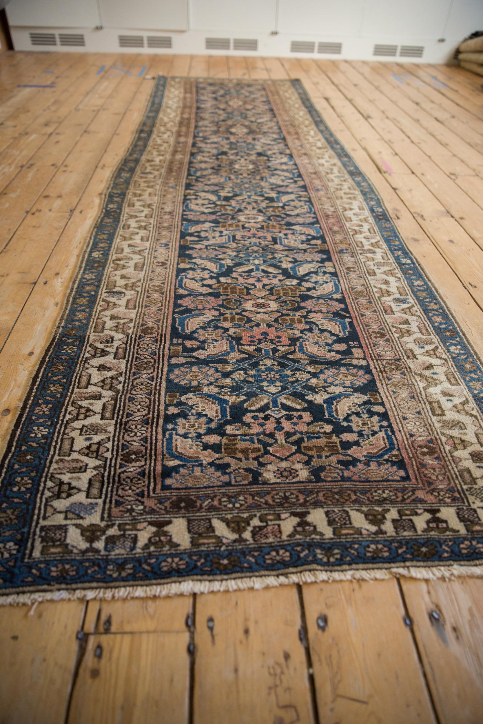 Vintage Fine Hamadan Teppich Läufer (Persisch) im Angebot
