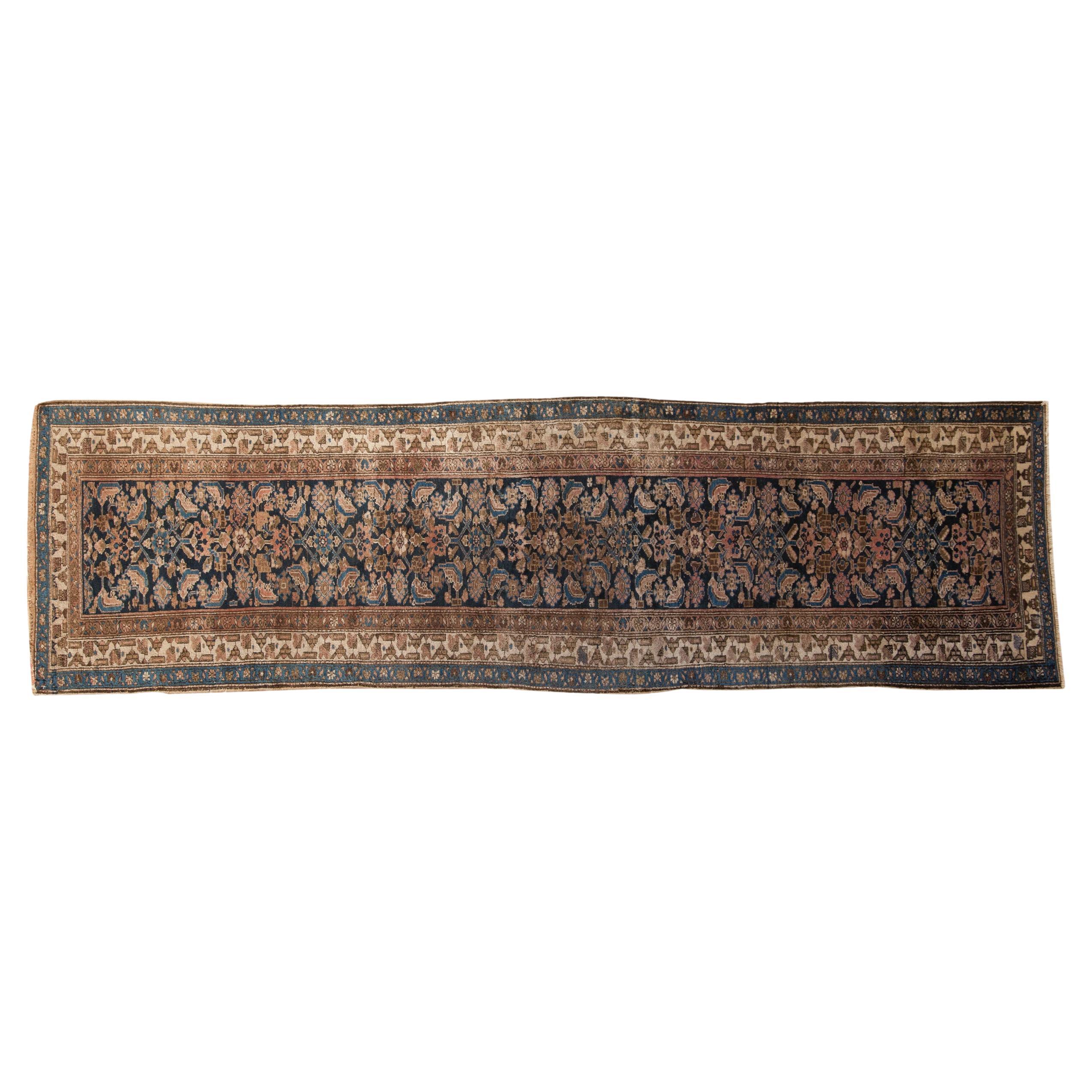 Vintage Fine Hamadan Rug Runner