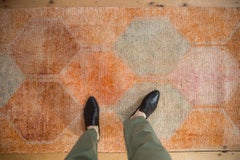 Vintage Distressed Kurd Rug Runner