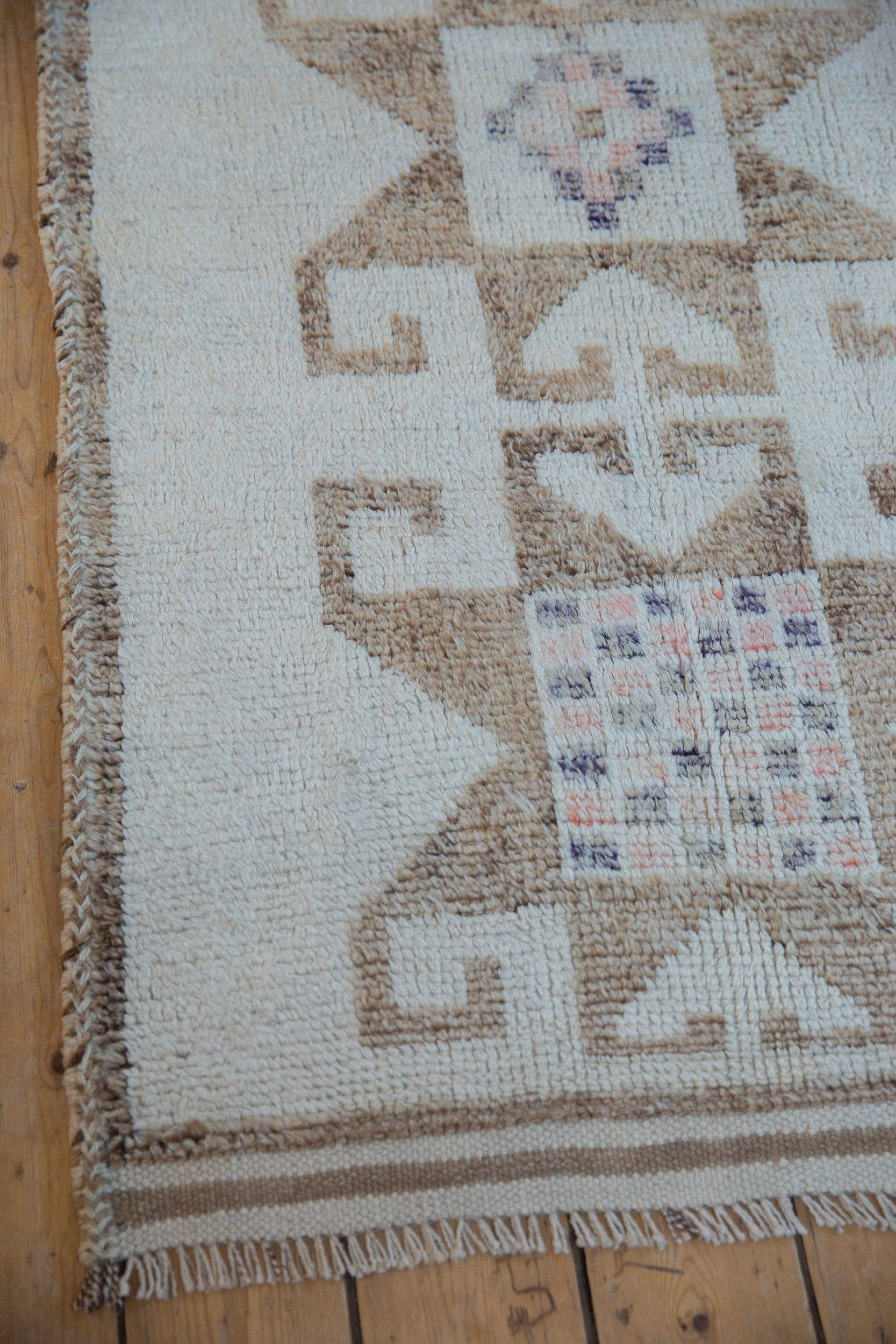 Hand-Knotted Vintage Distressed Kurd Rug Runner For Sale