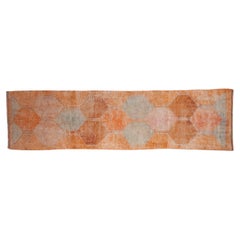 Vintage Distressed Kurd Rug Runner