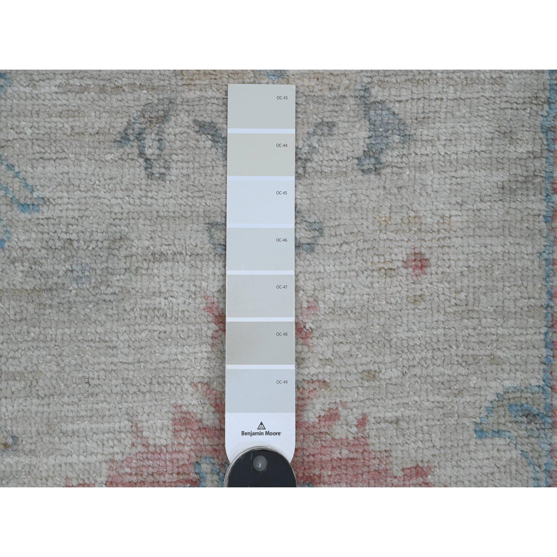 Afghano Tappeto Runner in lana annodato a mano 3'x11'8