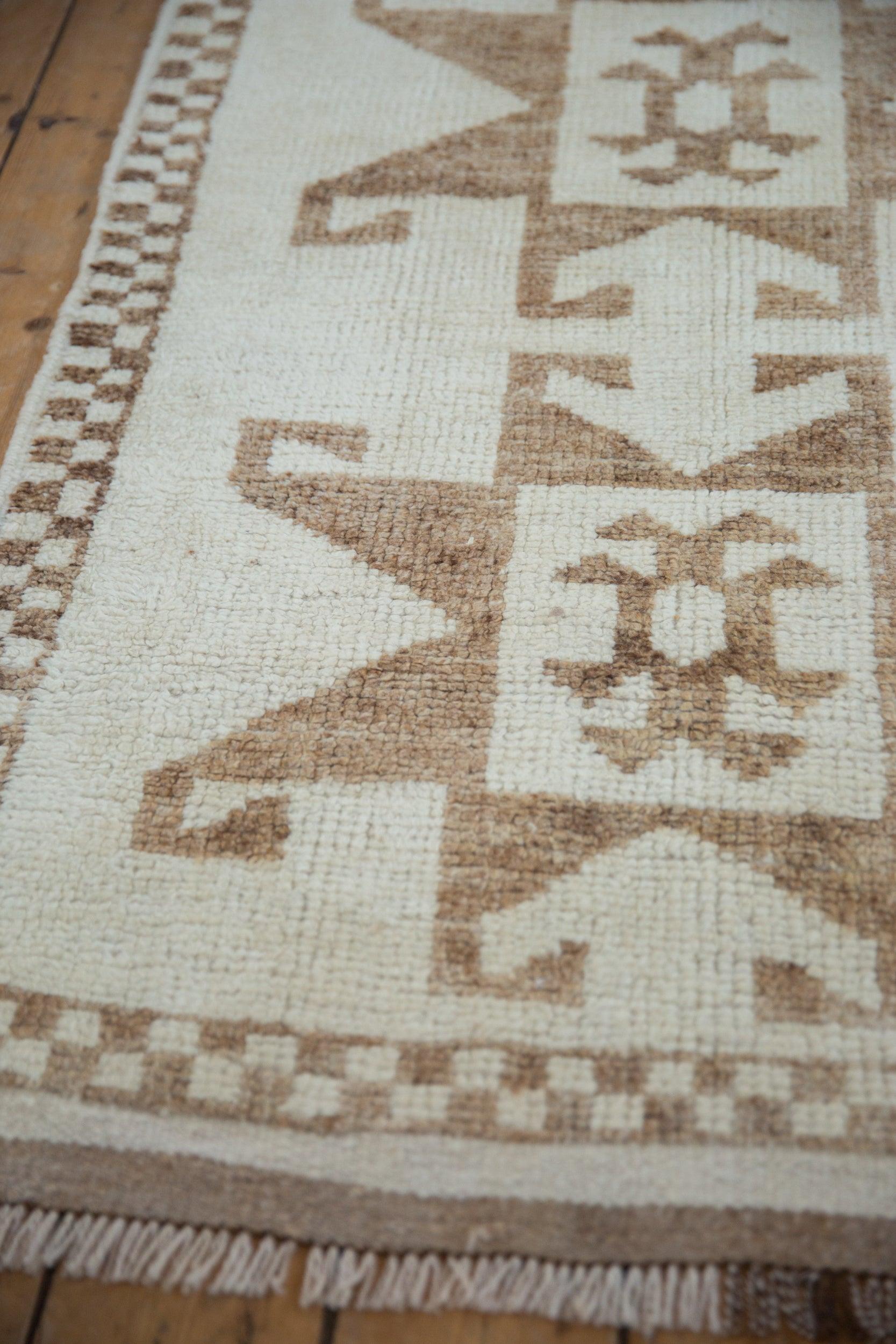 Wool Vintage Distressed Kurd Rug Runner For Sale