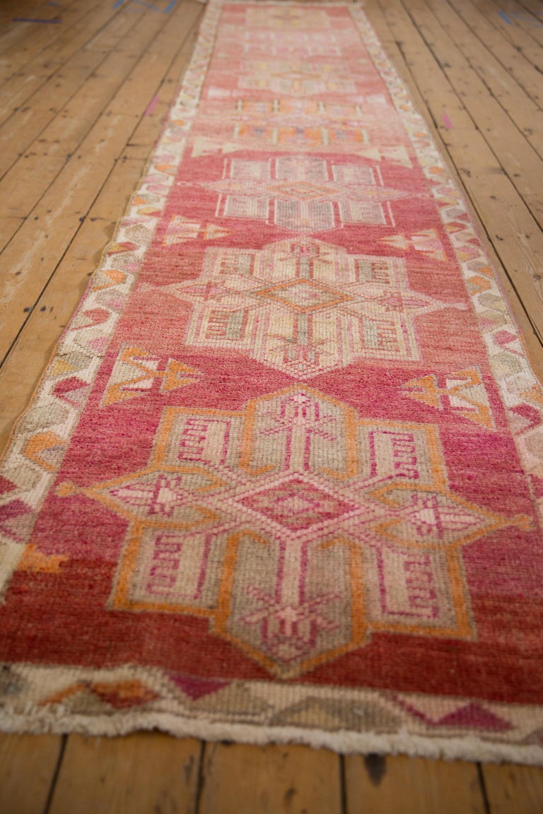 Vintage Distressed Kurd Rug Runner For Sale at 1stDibs