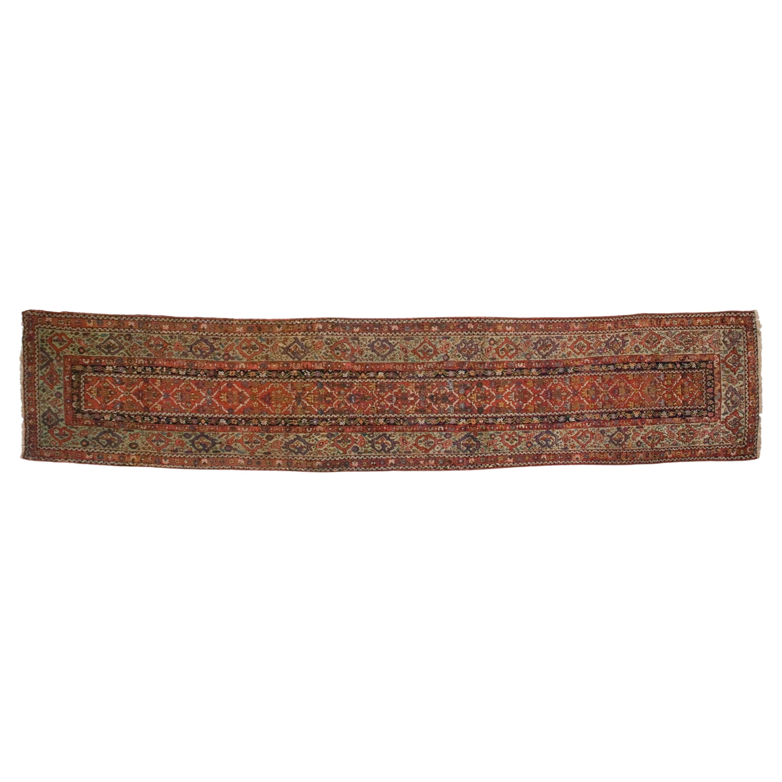 Antiker antiker Fereghan Teppich-Läufer