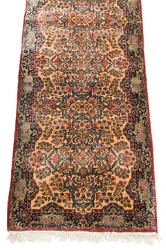 Vintage Kerman Rug Runner