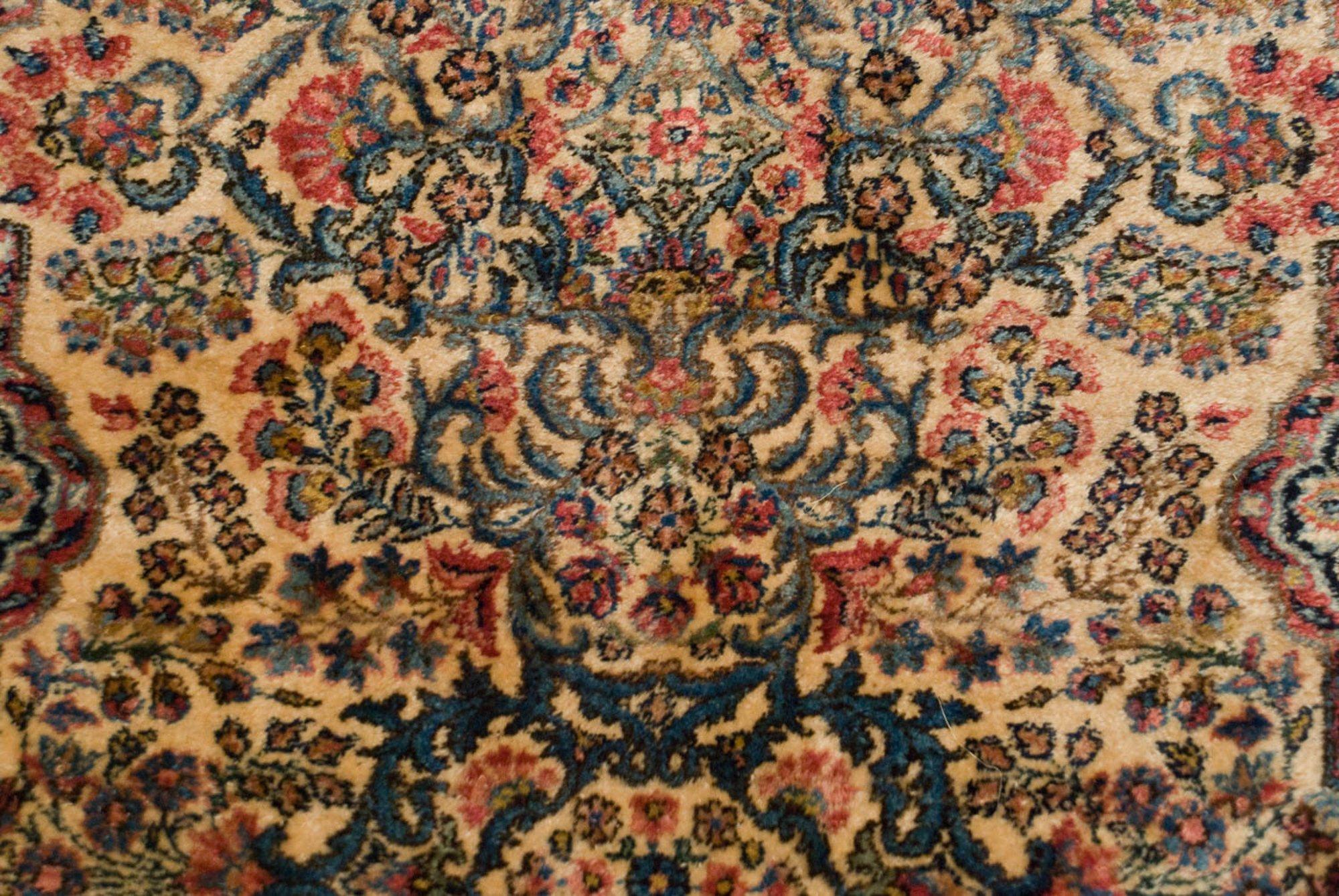 Other Vintage Kerman Rug Runner For Sale