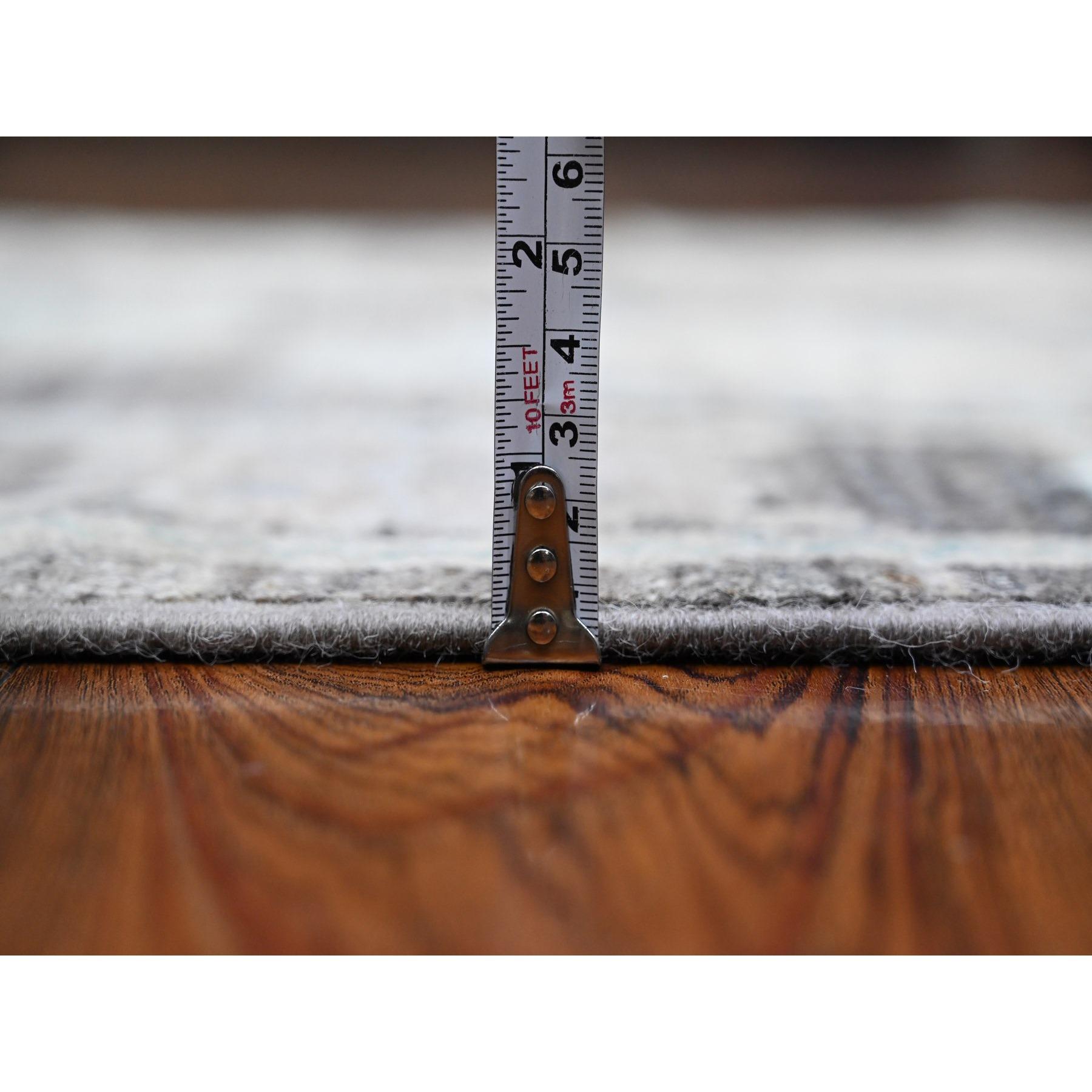 Tappeto orientale Runner Oversize Afghan Angora Oushak 3'x15'7