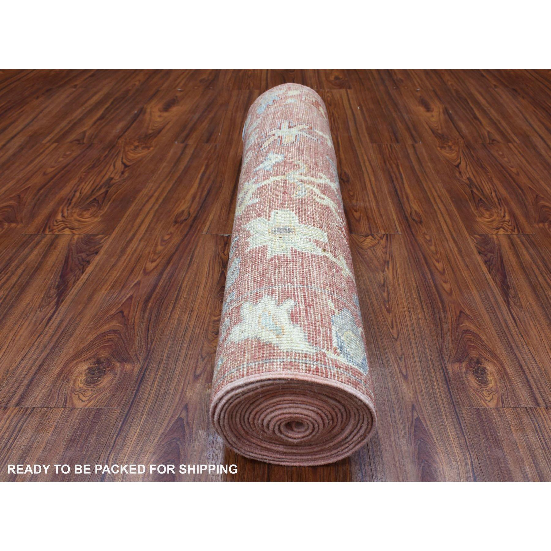 Hand-Knotted 3'x19'9