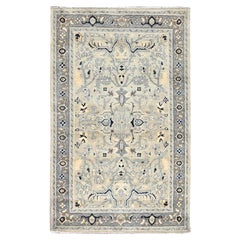 3'x4'10" Ivoire Densely Woven Natural Dyes Hand Knotsted Seeripe Heris Rugs