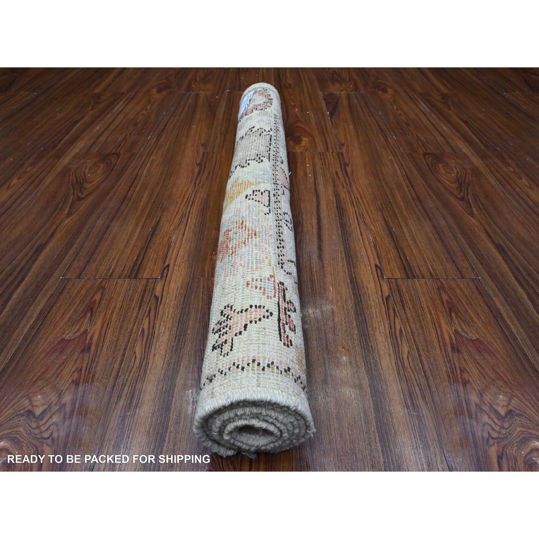 Hand-Knotted 3'x4'10