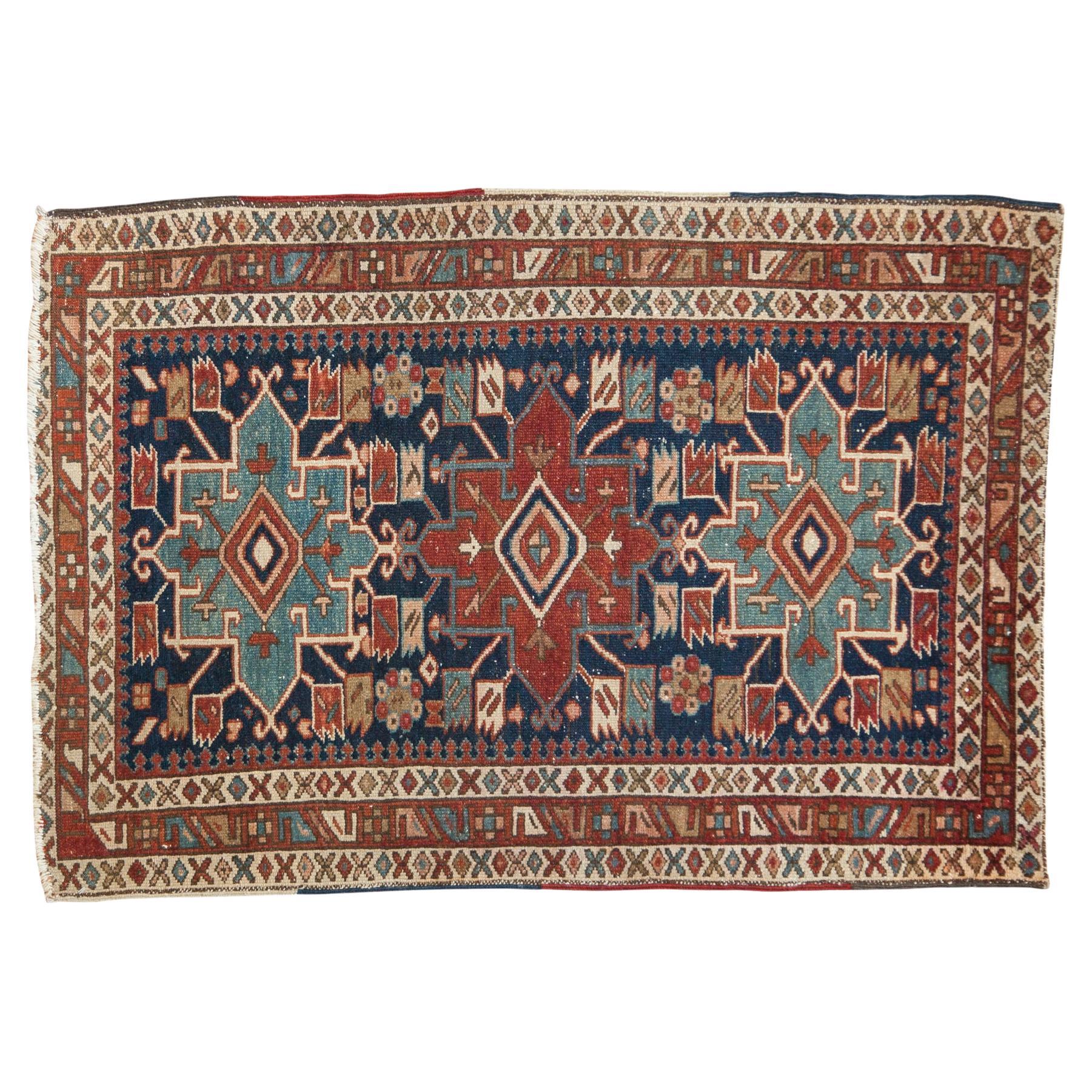 Antique Heriz Rug