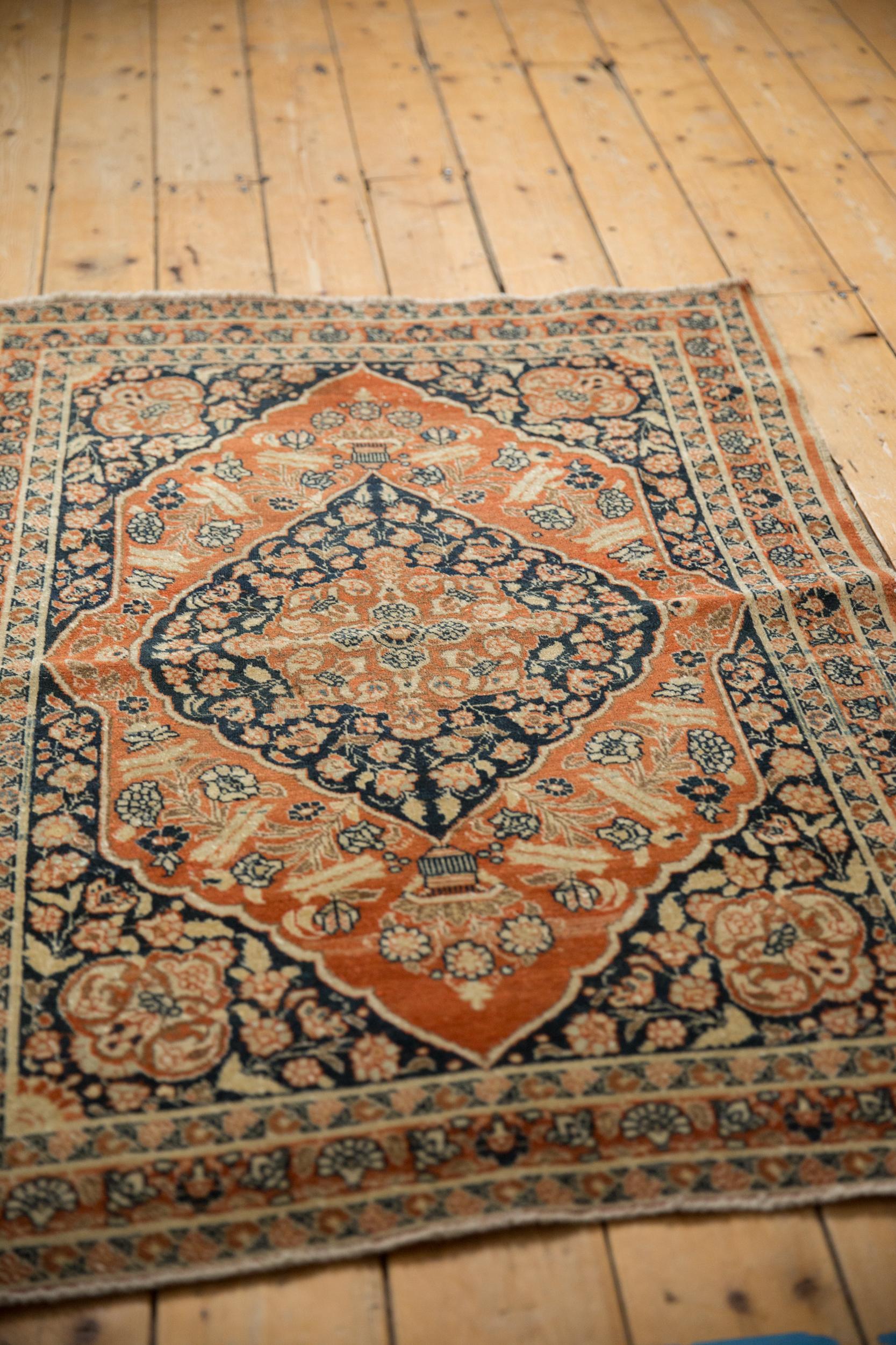 Persian Antique Tabriz Rug For Sale