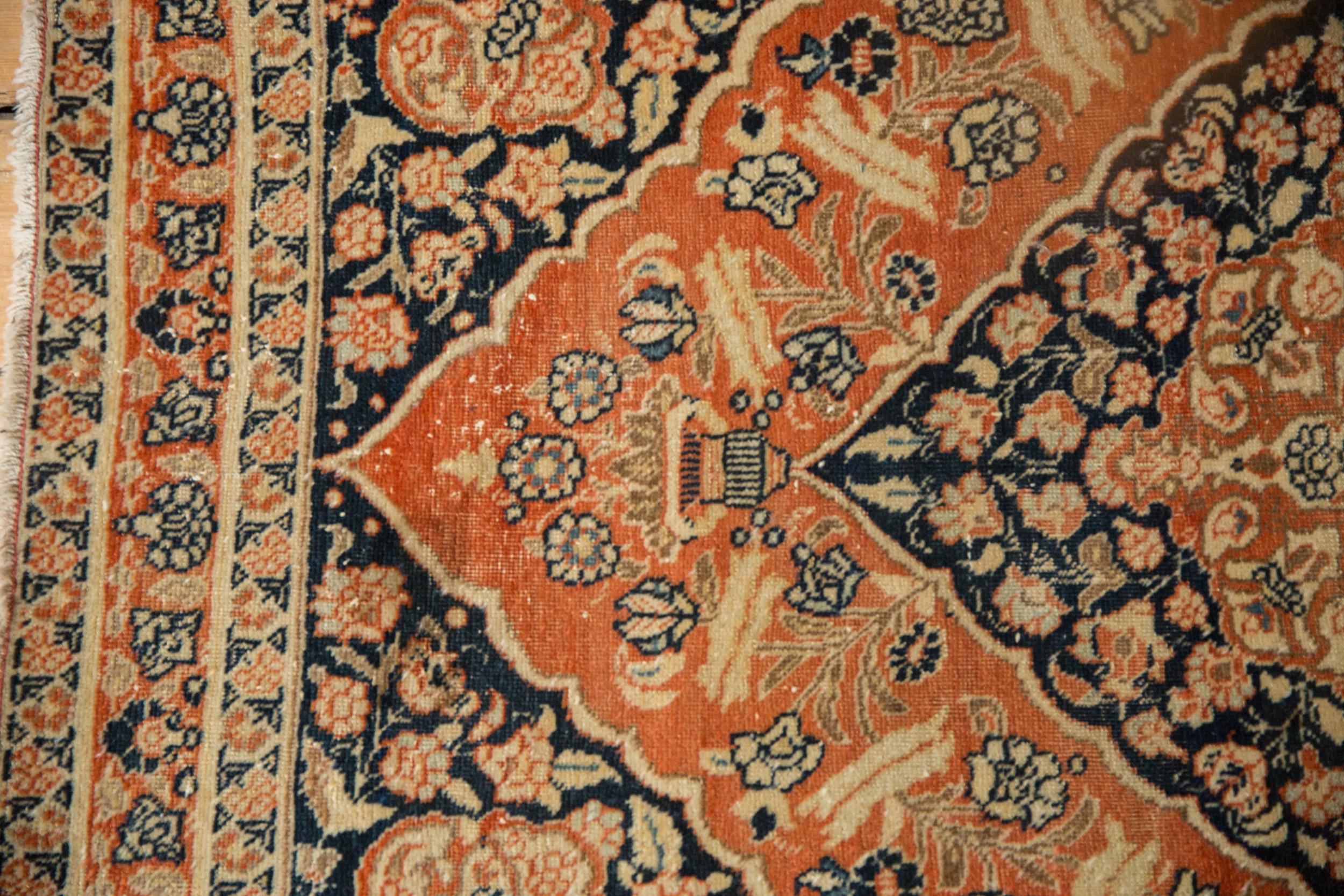 Early 20th Century Antique Tabriz Rug For Sale