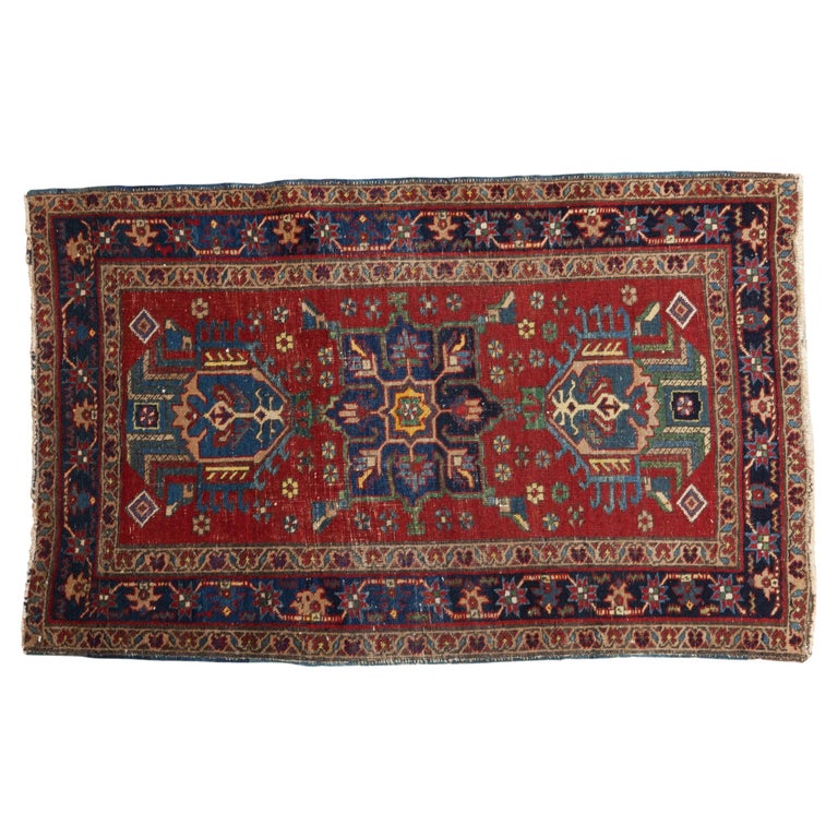 Vintage Fine Heriz Rug For Sale at 1stDibs
