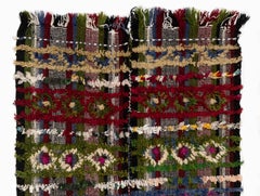 3x4.7 Ft Vintage Turkish Colorful Kilim. Bed, Floor, Sofa Cover or Wall Hanging