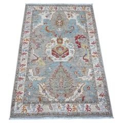 3
x4
8" Rhino Grau Bio Wolle Fein Aryana Peshawar Orientteppich