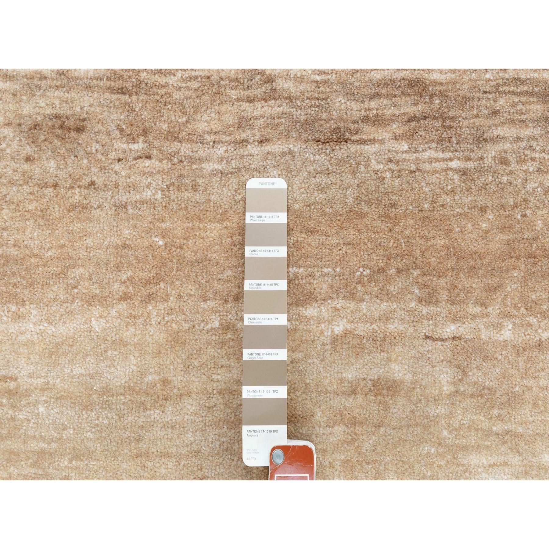 3'x5' Abstraktes Design Wolle und Seide Handgeknüpft Moderner Orientteppich im Zustand „Neu“ im Angebot in Carlstadt, NJ