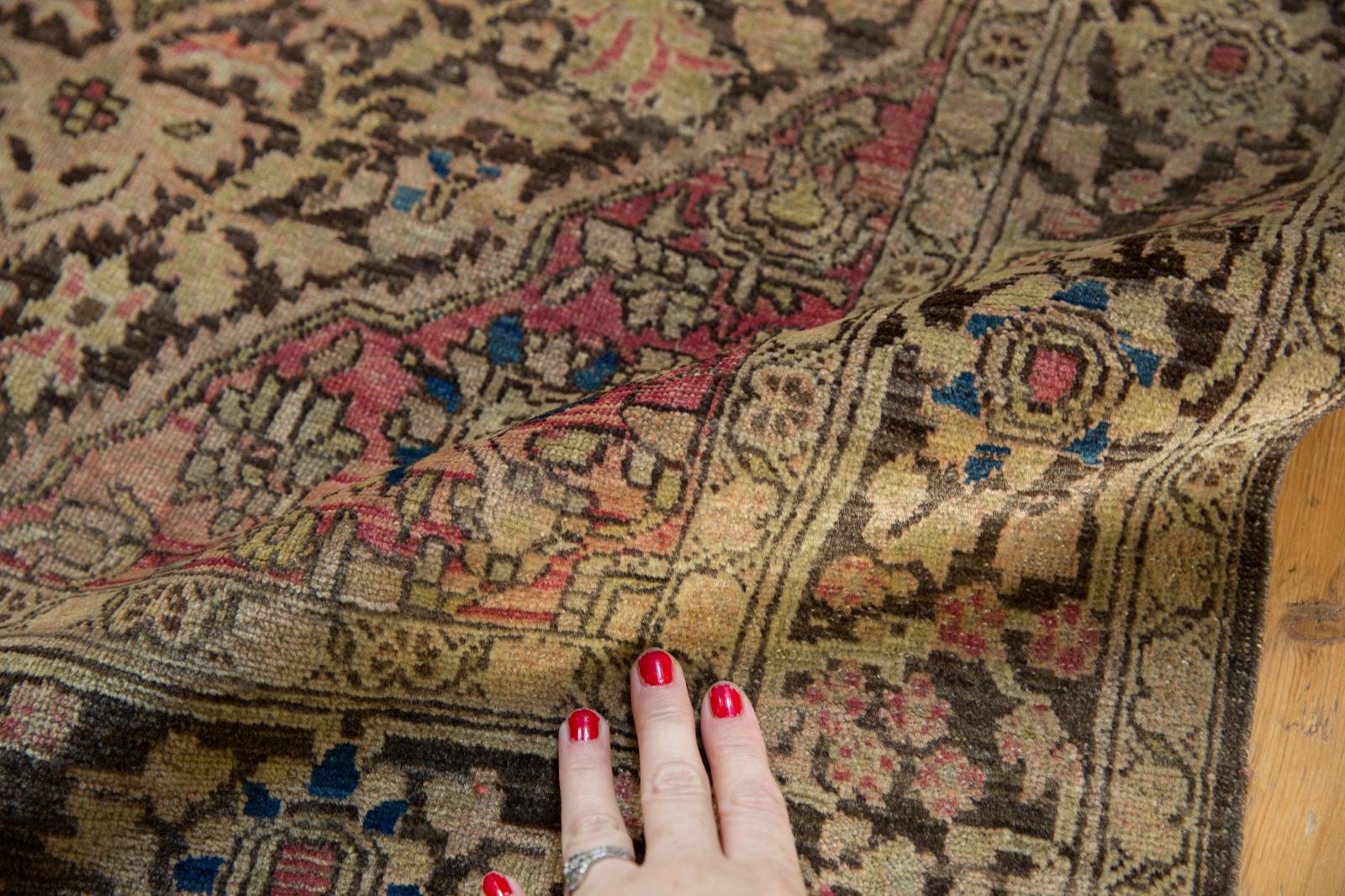 Antiker antiker Farahan Sarouk-Teppich im Angebot 5
