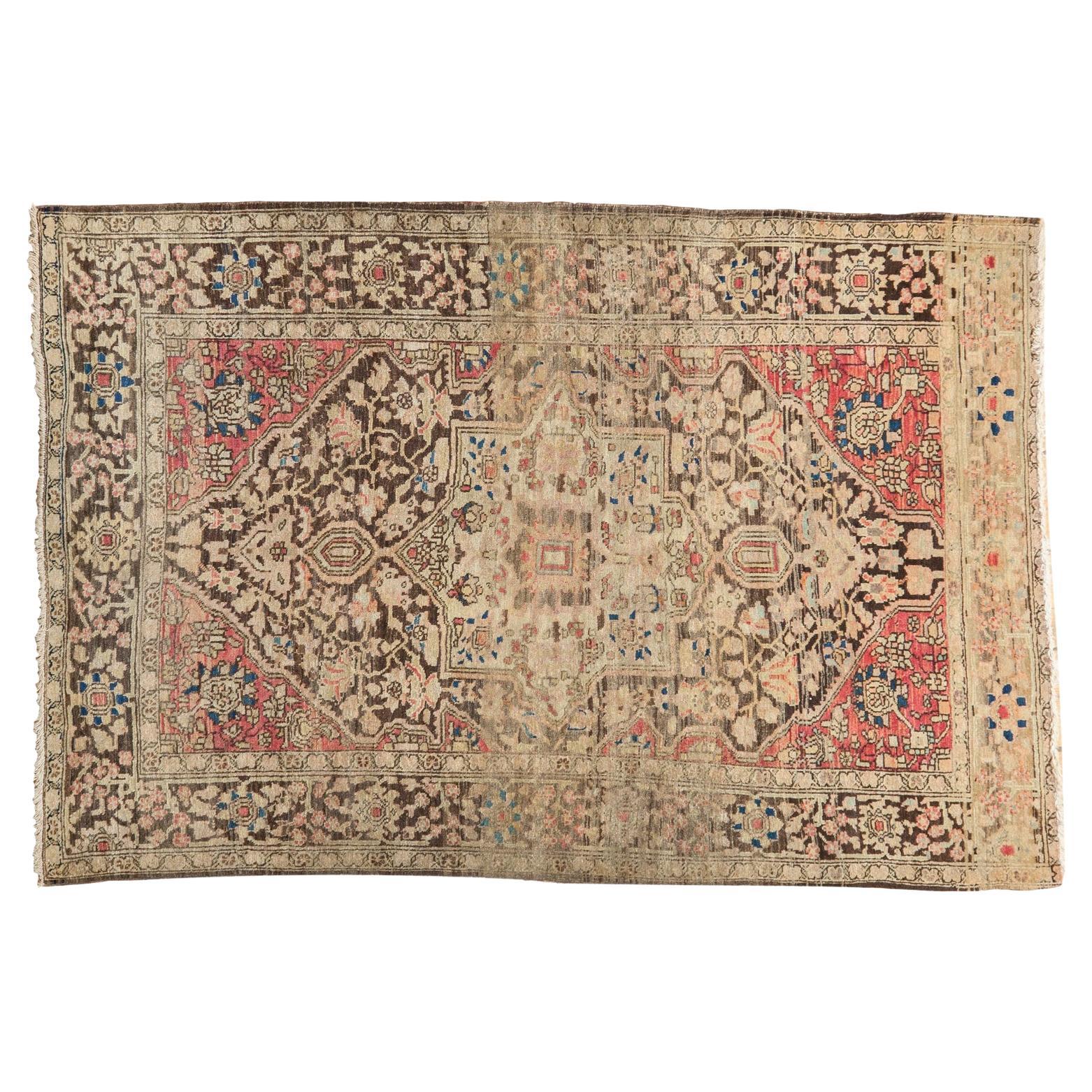 Antiker antiker Farahan Sarouk-Teppich im Angebot