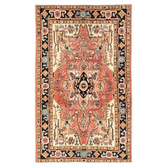 3
x5
Orange Afghan Peshawar with Serapi Heriz Design Hand Knotted Wool Rug 3
x5
Orange Afghan Peshawar with Serapi Heriz Design Hand Knotted Wool Rug