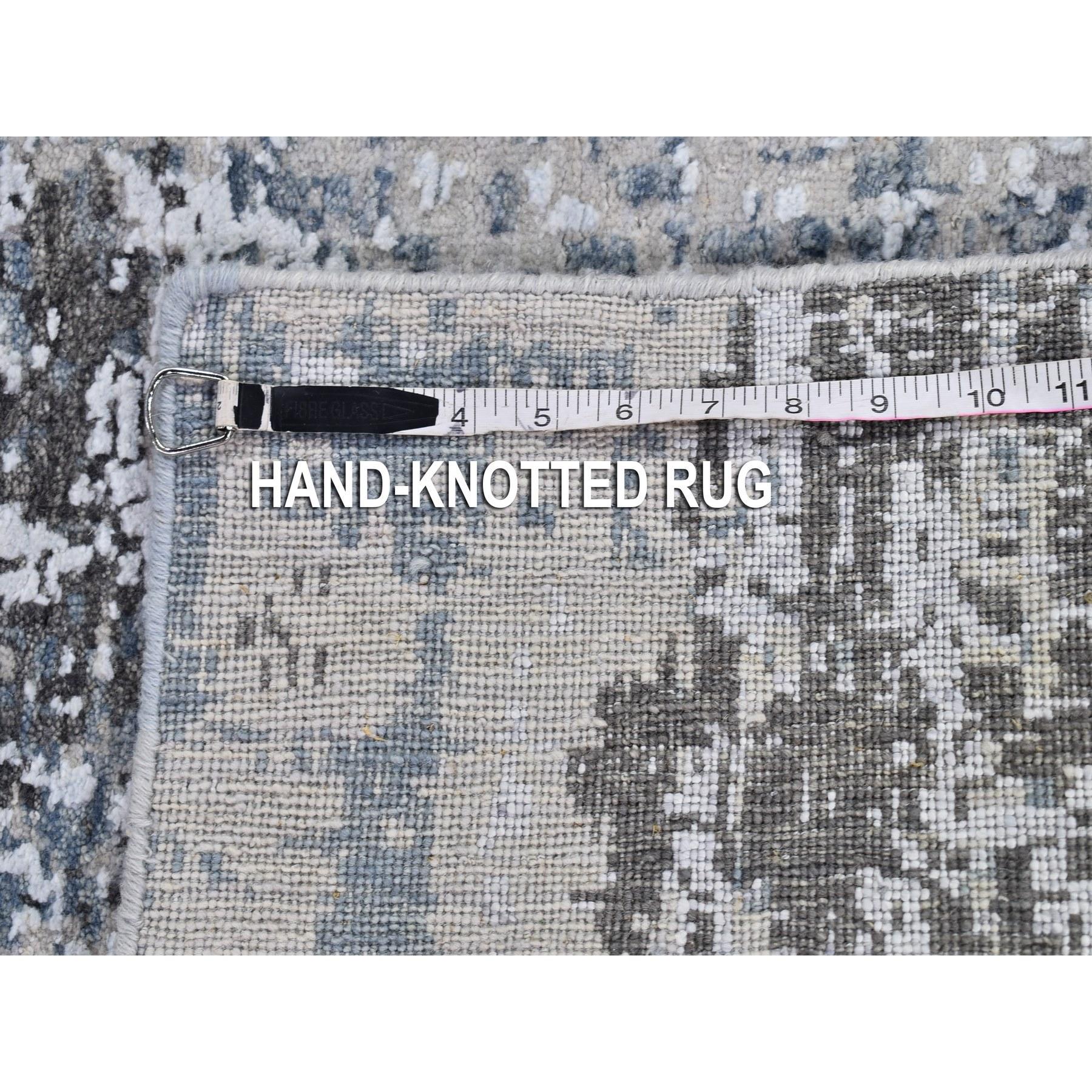 3'x5' Wolle Persisch Knoten Denser Weave Abstrakt Design Handmade Teppich im Zustand „Neu“ im Angebot in Carlstadt, NJ