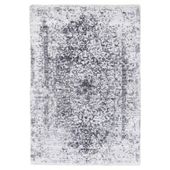 3'x5'1" Broken Persian Design Wolle und reine Seide handgeknüpft Orientteppich