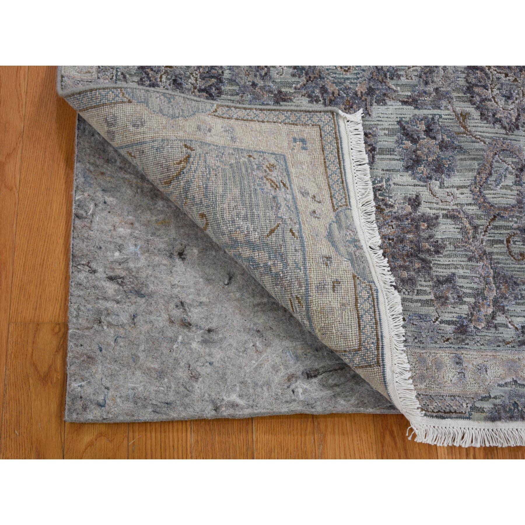 Médiéval Tapis noué à la main 3'x5'2