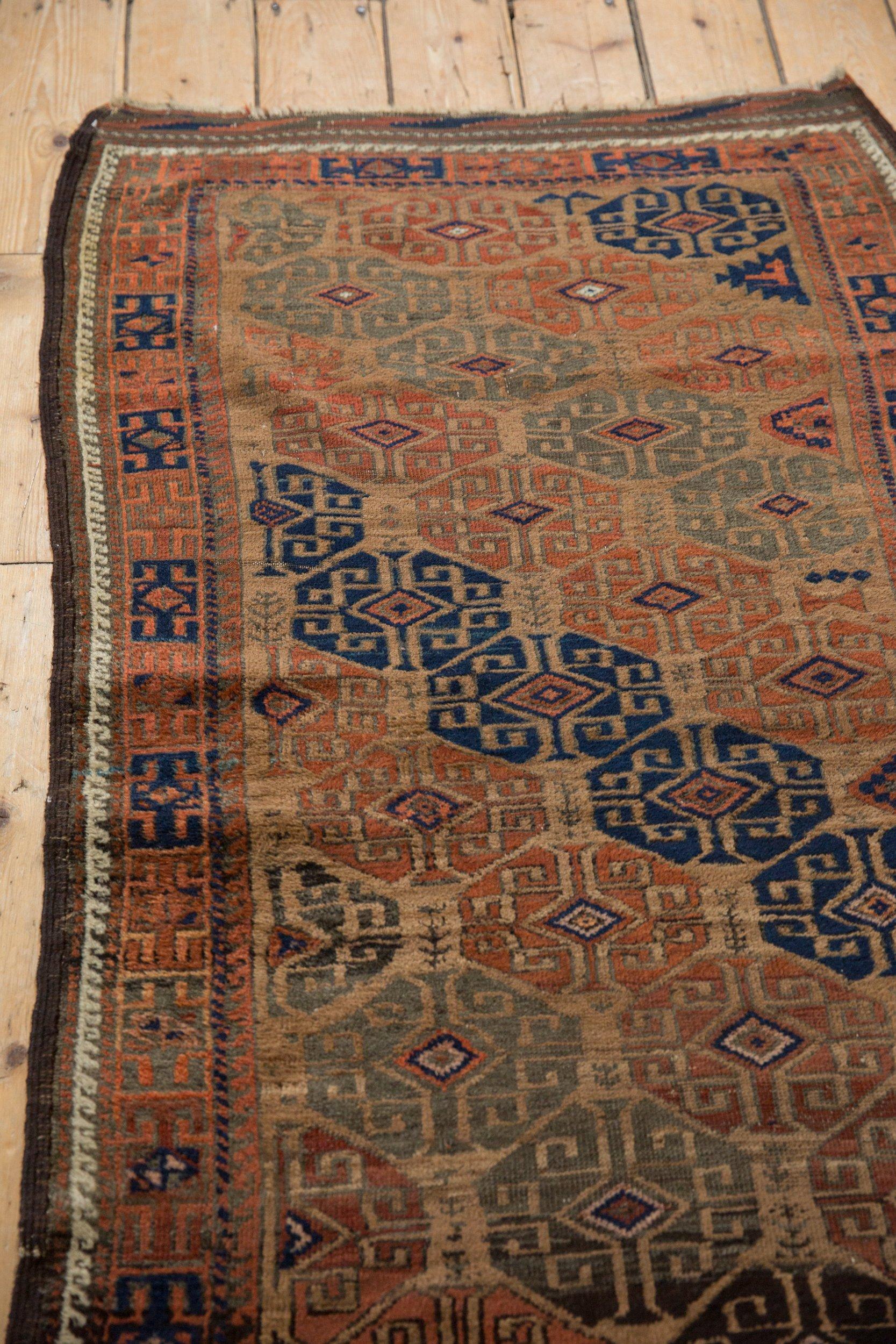 Antique Belouch Rug Runner For Sale 2