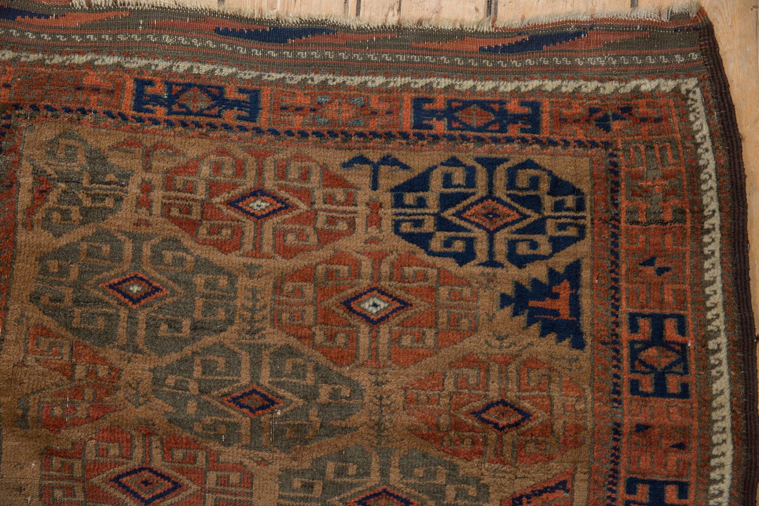 Antique Belouch Rug Runner For Sale 1