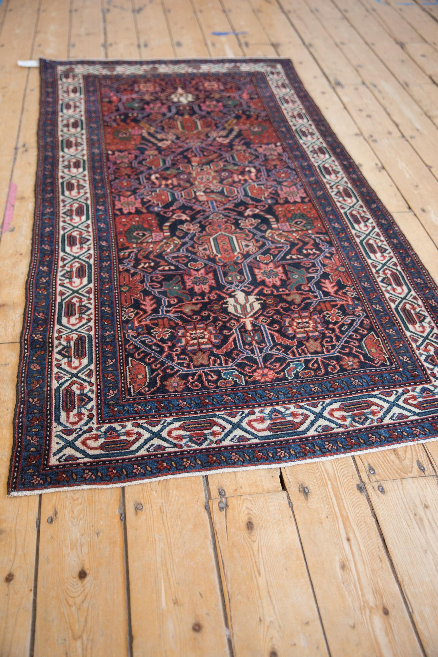 Persian Vintage Malayer Rug Runner For Sale
