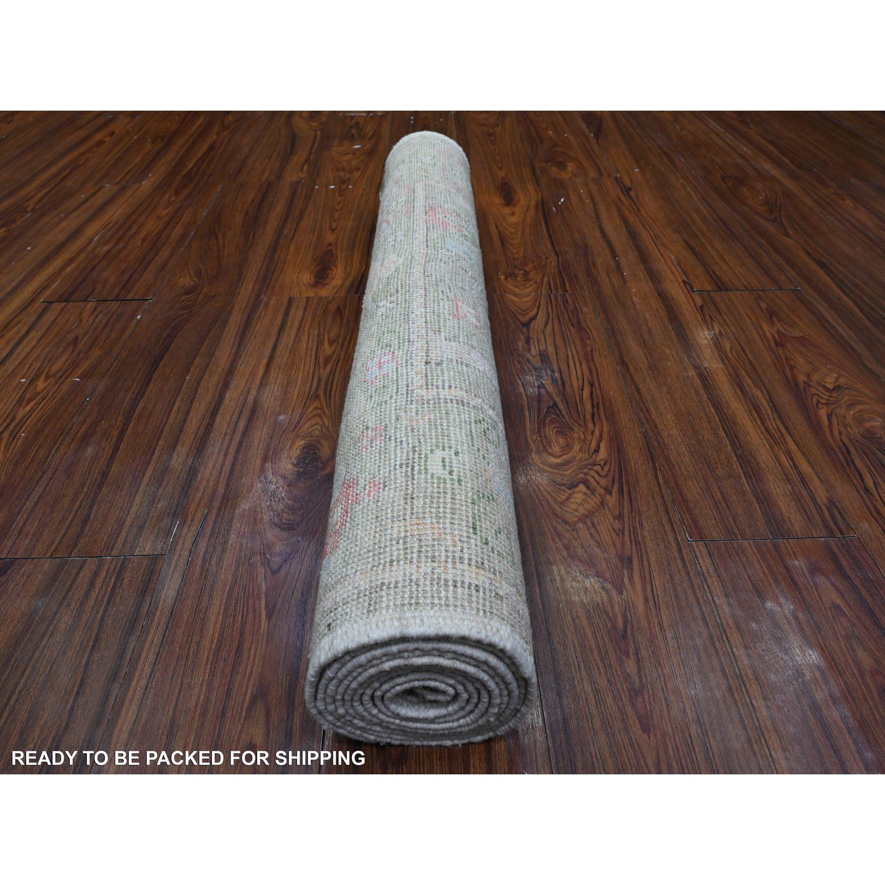 Hand-Knotted 3'x8'1