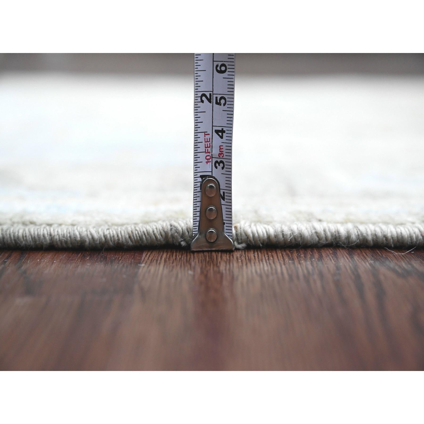 Tappeto Runner in lana 3'x9'8