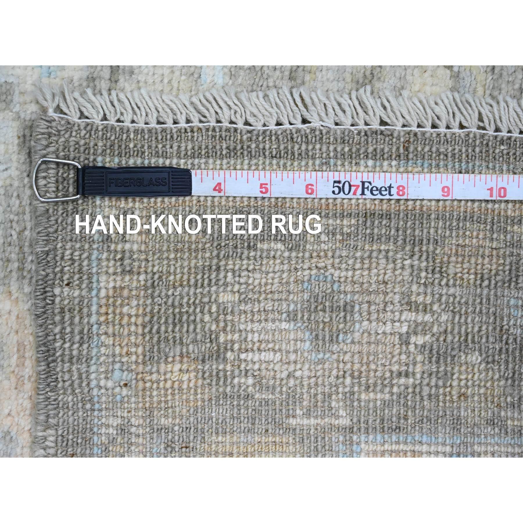 XXI secolo e contemporaneo Tappeto Runner in lana 3'x9'8