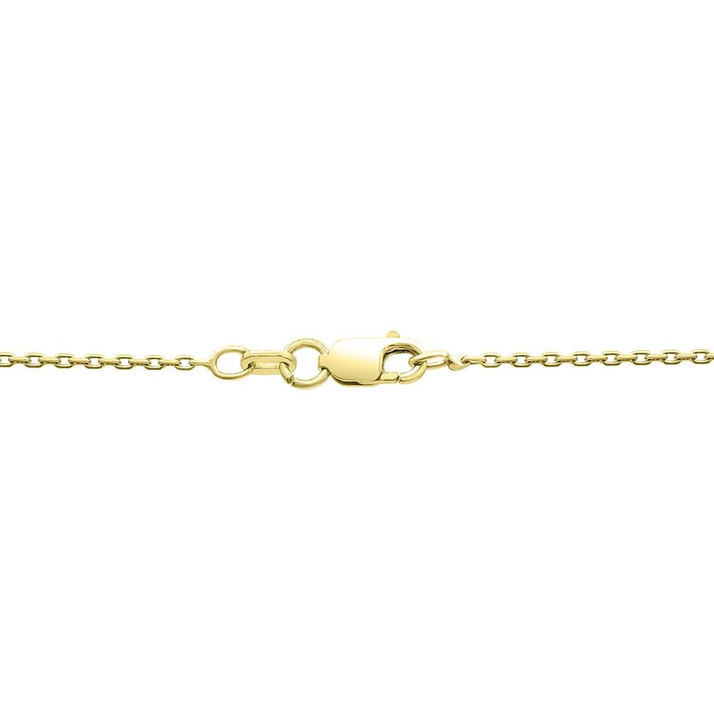 4-1/6 ct. 14K Gelbgold über Sterlingsilber Granat-Halskette mit Blumenanhänger mit Anhänger im Zustand „Neu“ im Angebot in New York, NY