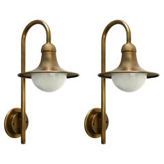 Vintage 4 1950s Exterior Sconces