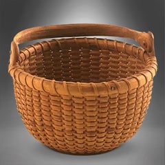 Panier rond ouvert de Nantucket Lightship, attribué à Geo Washington Ray