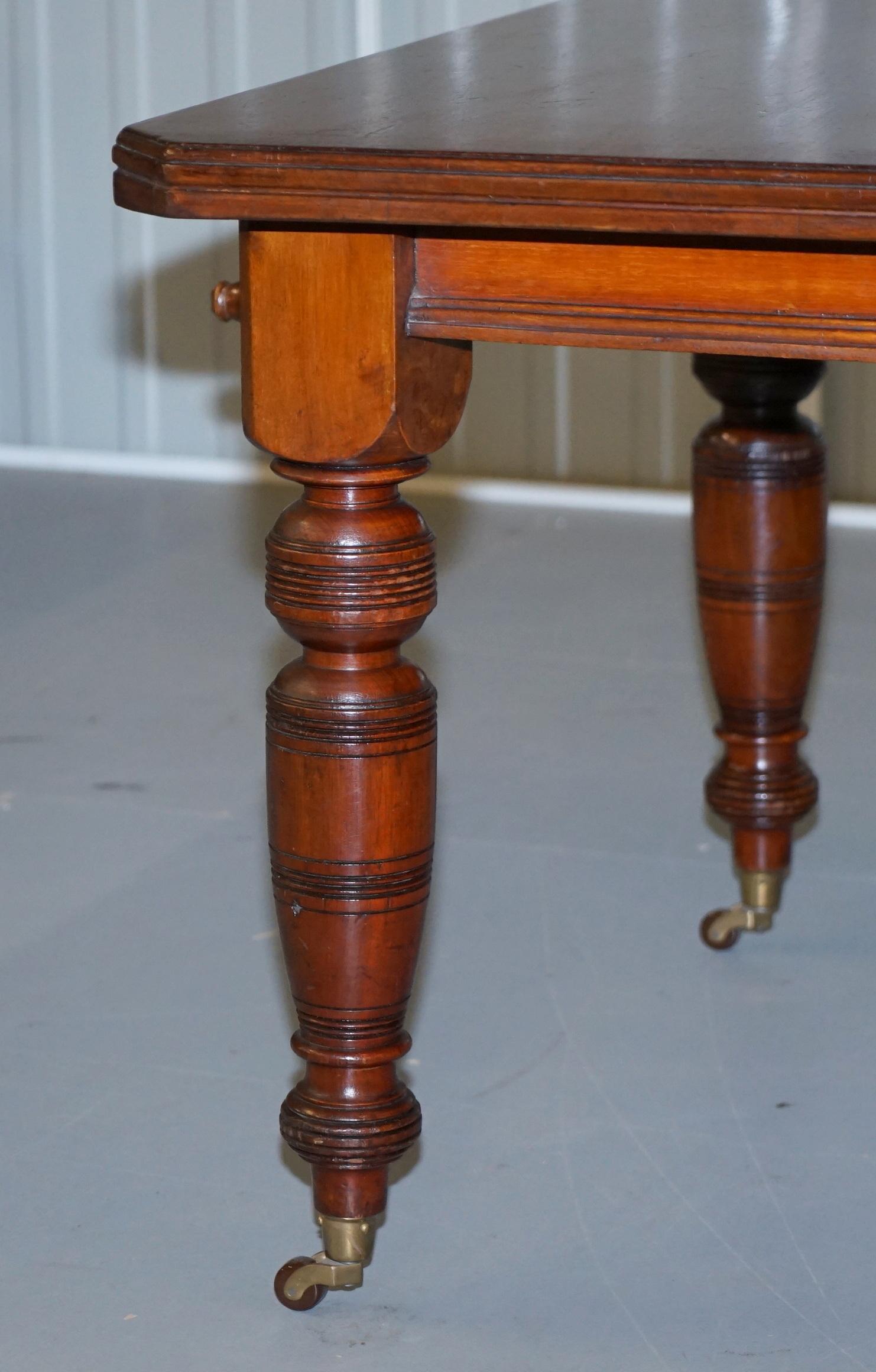 victorian table castors