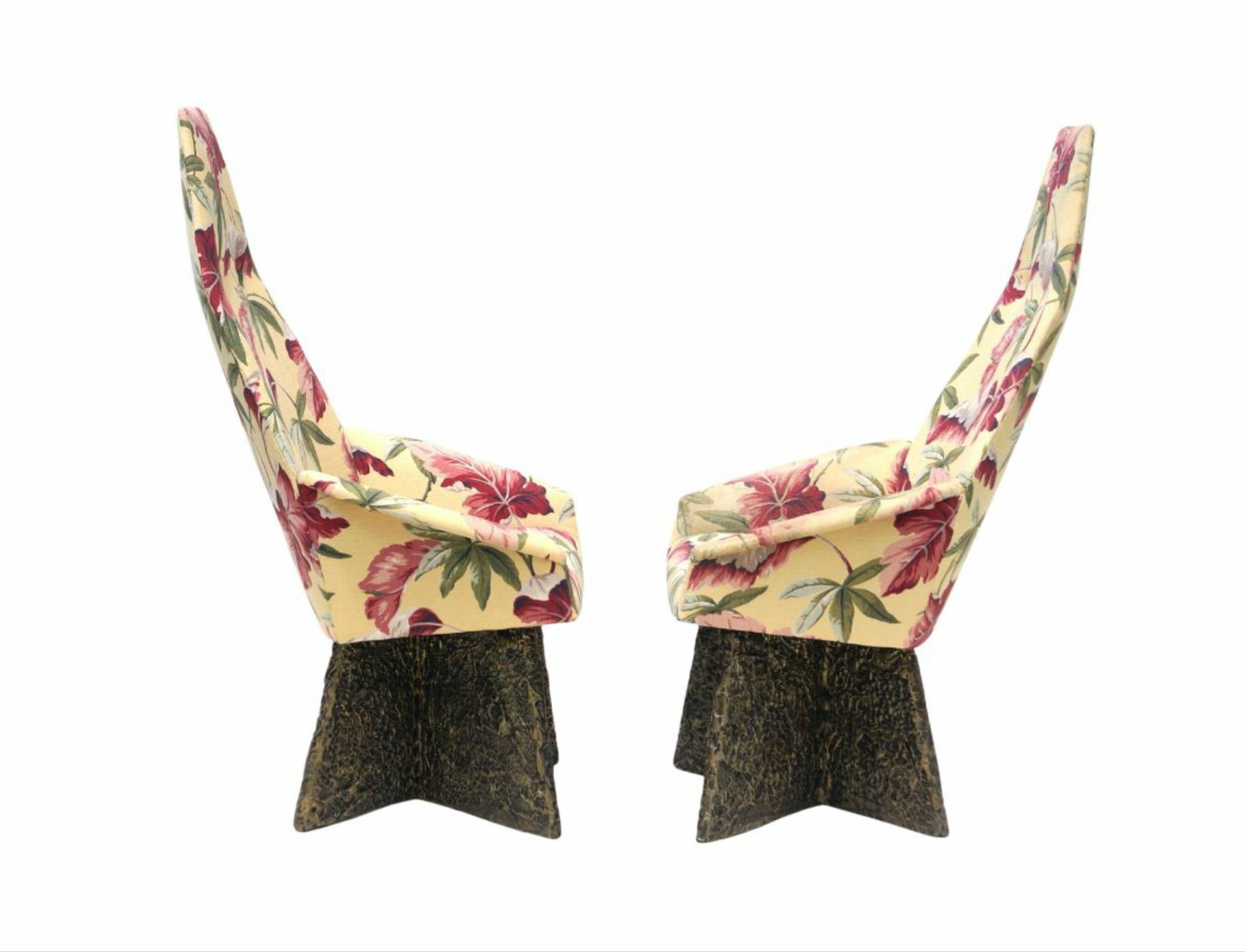4 Adrian Pearsall Craft Associates Skulptur eines Brutalisten  Hochlehnige Esszimmerstühle im Angebot 1